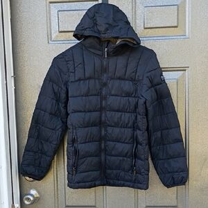 DKNY Sport Black Puffer Jacket Kids Size Medium